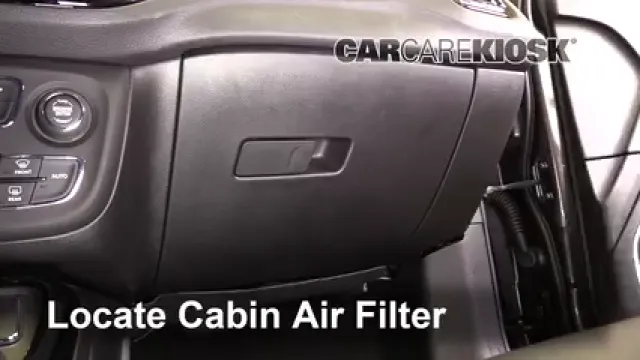 2019 Jeep Compass Limited 2.4L 4 Cyl. Filtre à air (intérieur) Changement